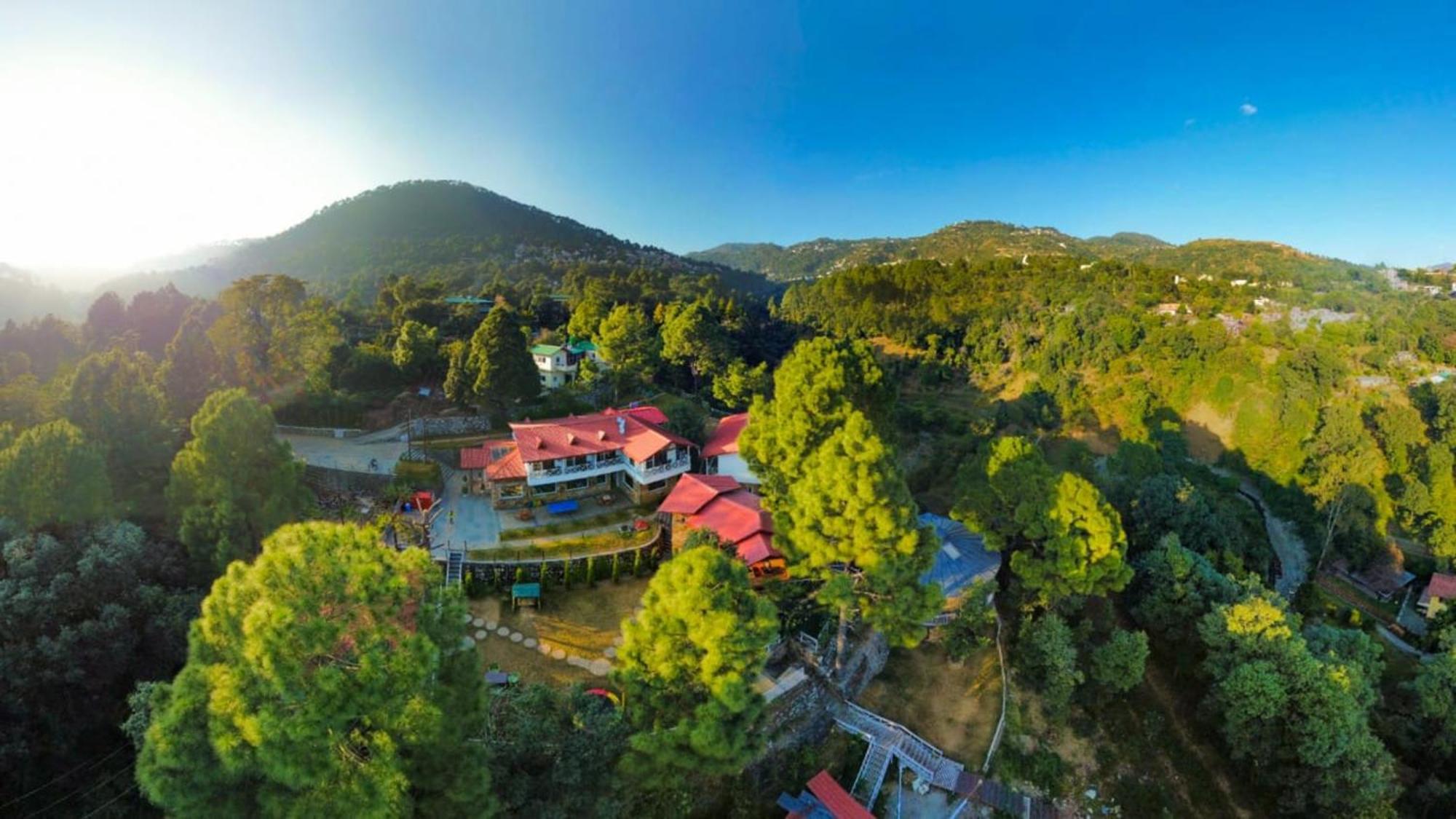 The Nature'S Green Resort, Bhimtal, Nainital Exteriör bild